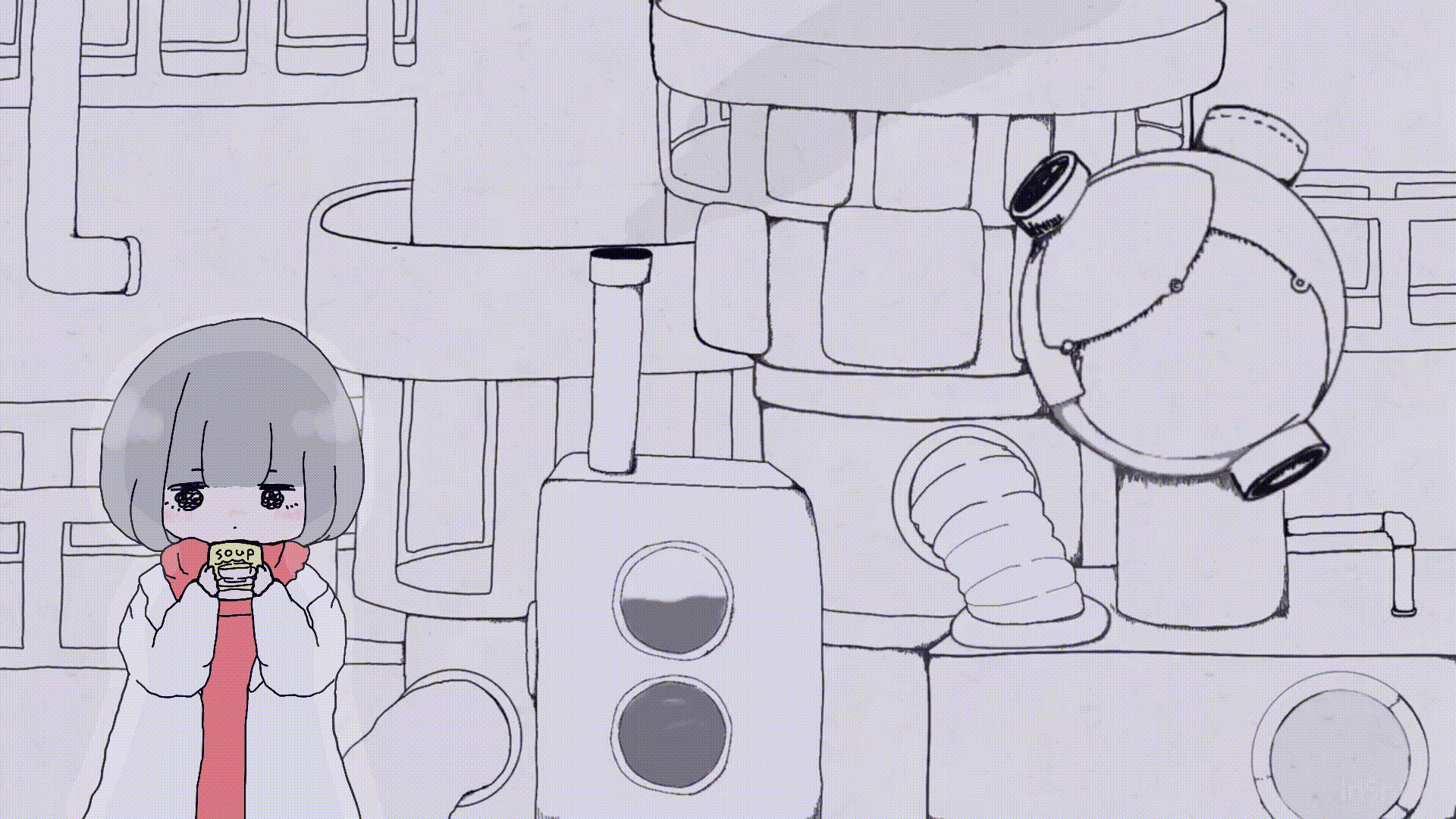 #ことこちゃんの研究日誌 という作品群。